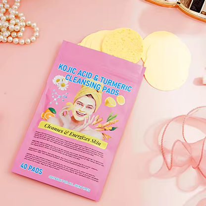 Kojic Acid Infused Cleansing Pads
