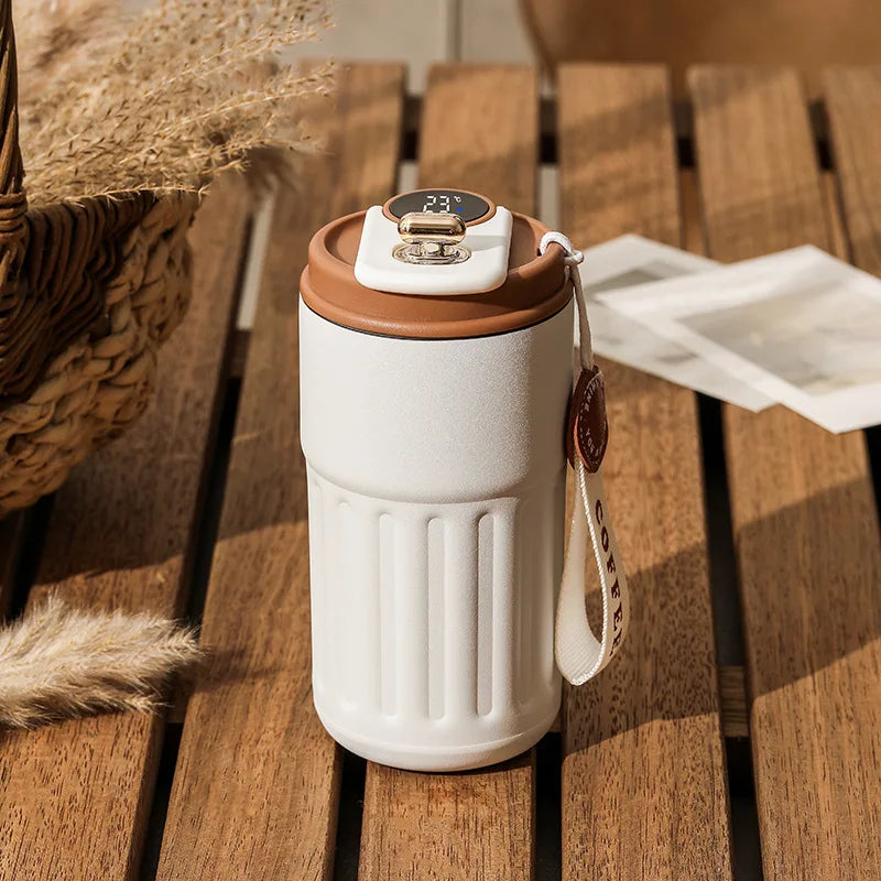 Smart LED Temperature Display Vacuum Bottle (450ml)