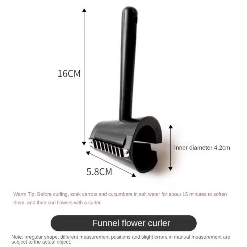 Cortador de Verduras en Espiral – Herramienta Manual de Cocina para Cortar y Decorar