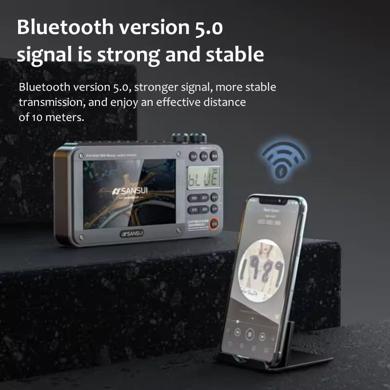 Rádio Multibanda Portátil F50