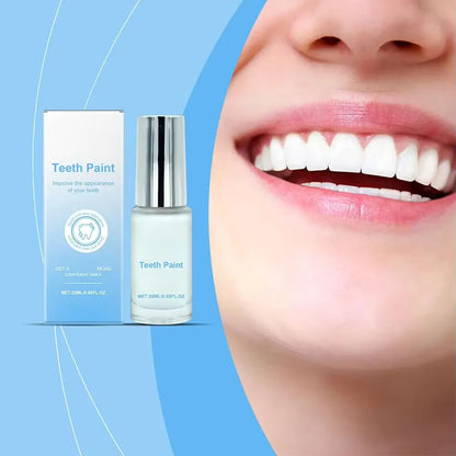 Pintura Branqueadora Instantânea para Dentes – Polimento Dentário Profissional de 20ml para Branqueamento Imediato
