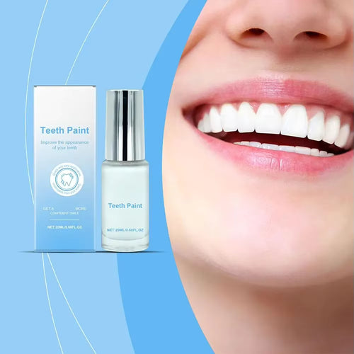 Pintura Branqueadora Instantânea para Dentes – Polimento Dentário Profissional de 20ml para Branqueamento Imediato