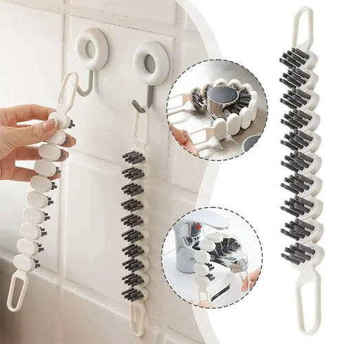 Multi-Function Kitchen Faucet & Crevice Cleaning Brush – Gap Scrubber for Sinks, Counters & Detail Cleaning – 1 PC
