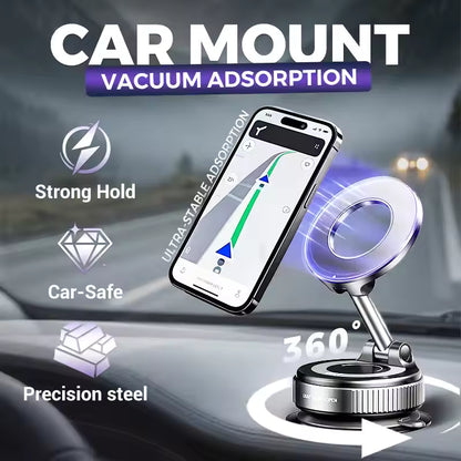 360° Ultra-Suction Magnetic Phone Mount