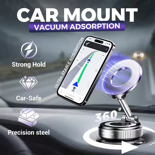 360° Ultra-Suction Magnetic Phone Mount