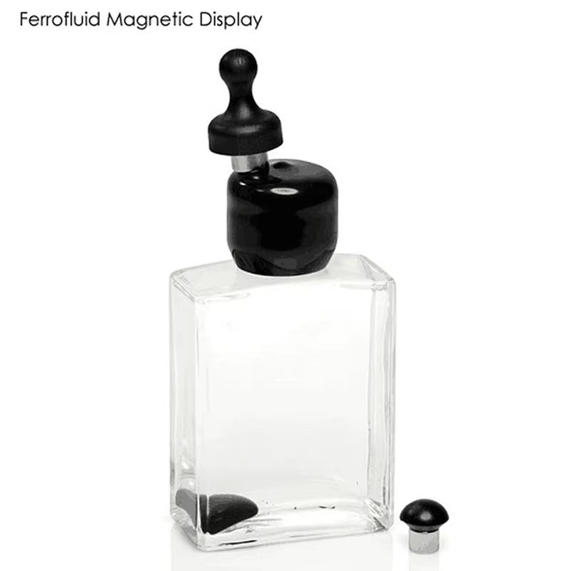 Brinquedo de secretária anti-stress magnético de Ferrofluido | Exposição de ciência e Kit de escultura líquida | Padrão