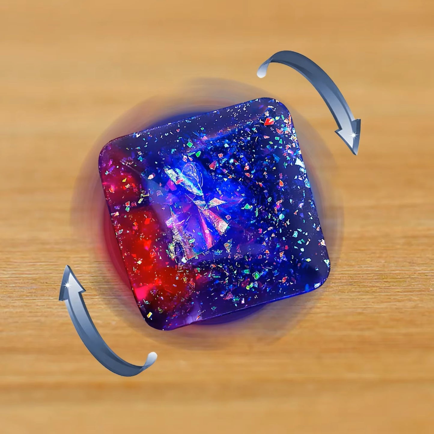 Flipo Flip Kinetic Desk Toy - Anti-Stress Rotating Fidget