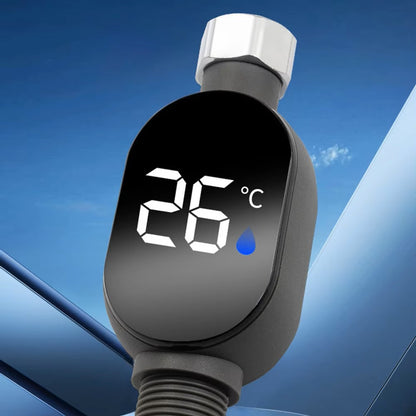 Termómetro Digital LED para Torneira – Ecrã Impermeável Rotativo 360° – Monitor de Temperatura da Água em Tempo Real para Banho e Duche de Bebé