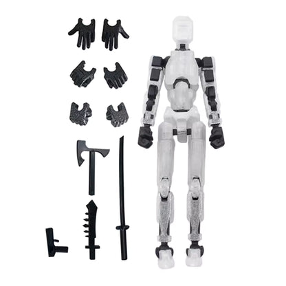 13-Joint Articulated Poseable Dummy Figure – 3D Printed Drawing & Animation Model