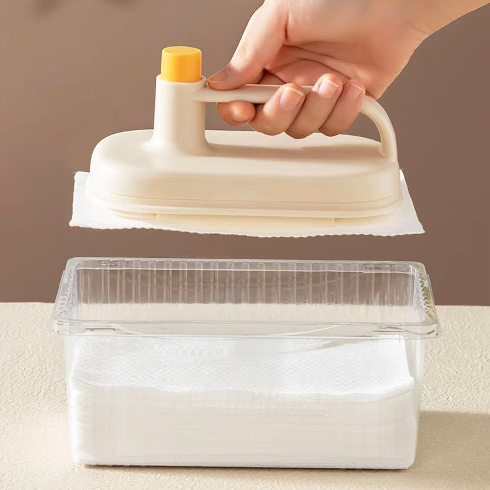 Magic Kitchen Sponge Wipe with Replaceable Pads – Multi-Surface Decontamination Cleaning Brush for Bathroom, Glass, and Walls