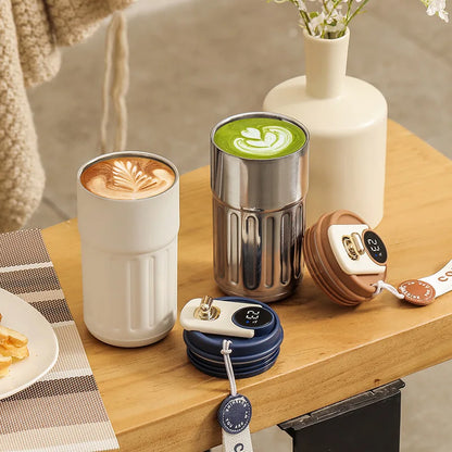 Smart LED Temperature Display Vacuum Bottle (450ml)