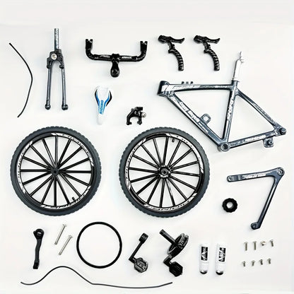 Kit de modelo de bicicleta de aleación para armar uno mismo
