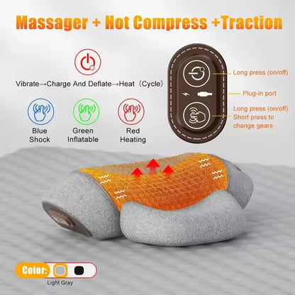 Almofada de Massagem para Alívio Cervical