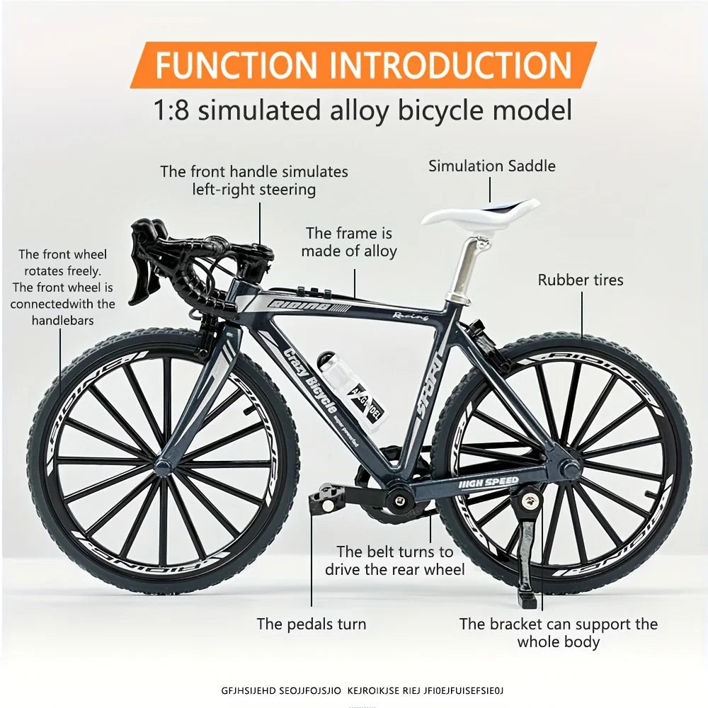 Kit de modelo de bicicleta de aleación para armar uno mismo