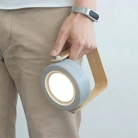 Portable LED Rechargeable Night Light – Touch Control & Dimmable Eye-Care Glow