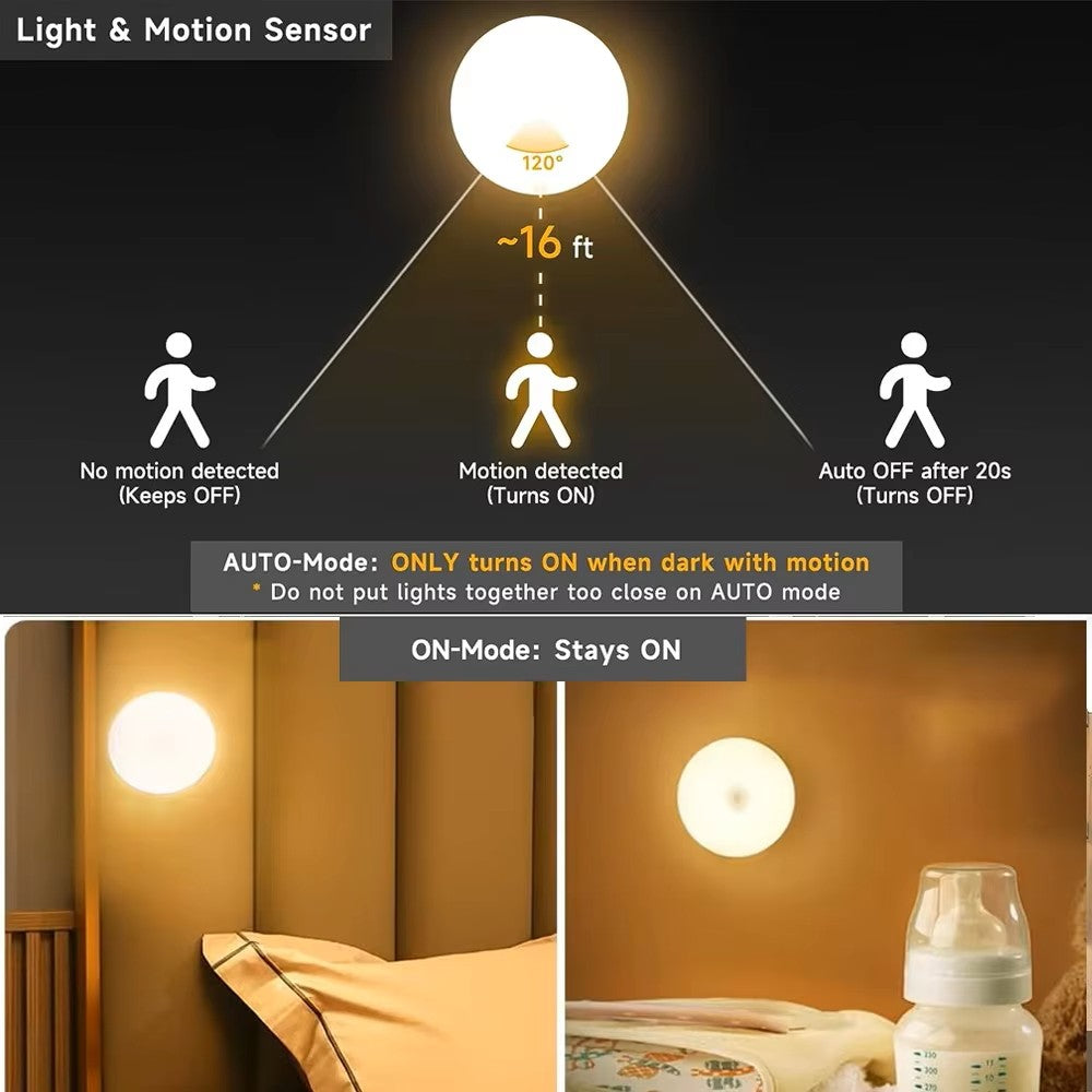 Luz LED com Sensor de Movimento