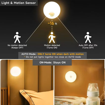 Luz LED com Sensor de Movimento