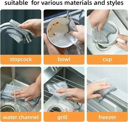 Non-Scratch Wire Mesh Cloths