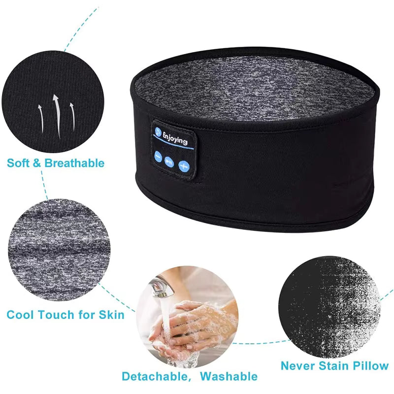 3-in-1 Bluetooth Sleep & Sports Headband