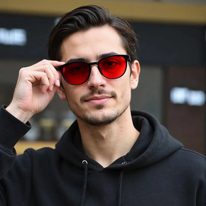 Gafas de luz azul con tinte oscuro