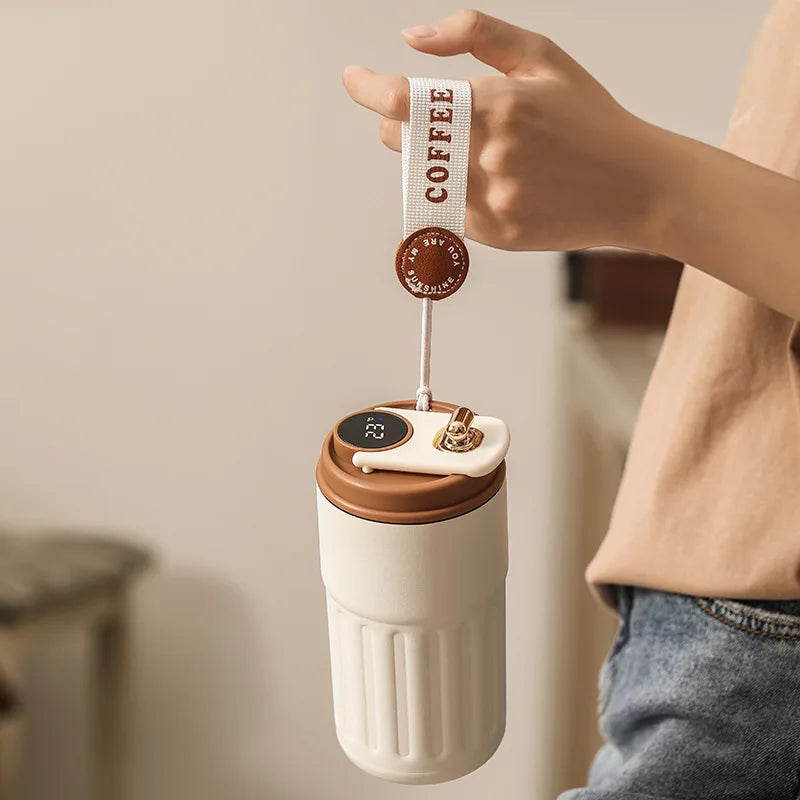 Smart LED Temperature Display Vacuum Bottle (450ml)