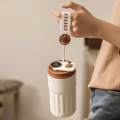 Smart LED Temperature Display Vacuum Bottle (450ml)