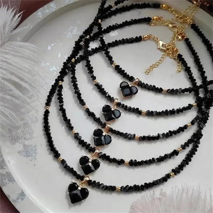 Collar de circonitas Corazón de Cristal