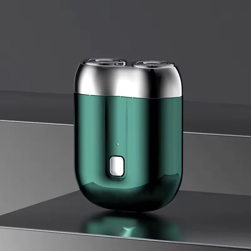 Mini Magnetic Double-Head Electric Shaver