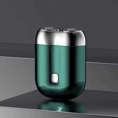 Mini Magnetic Double-Head Electric Shaver