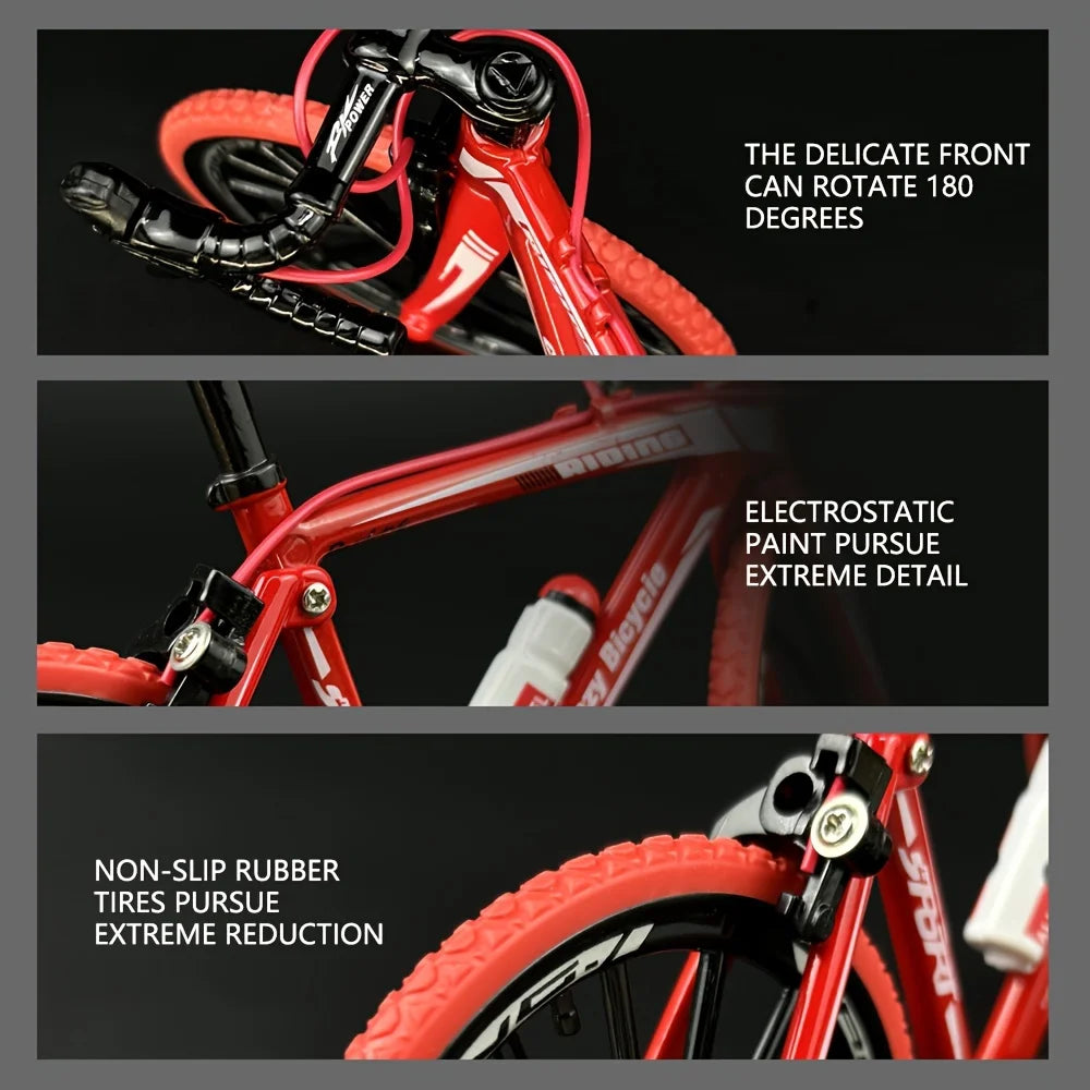 Kit de modelo de bicicleta de aleación para armar uno mismo