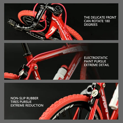 Kit de modelo de bicicleta de aleación para armar uno mismo
