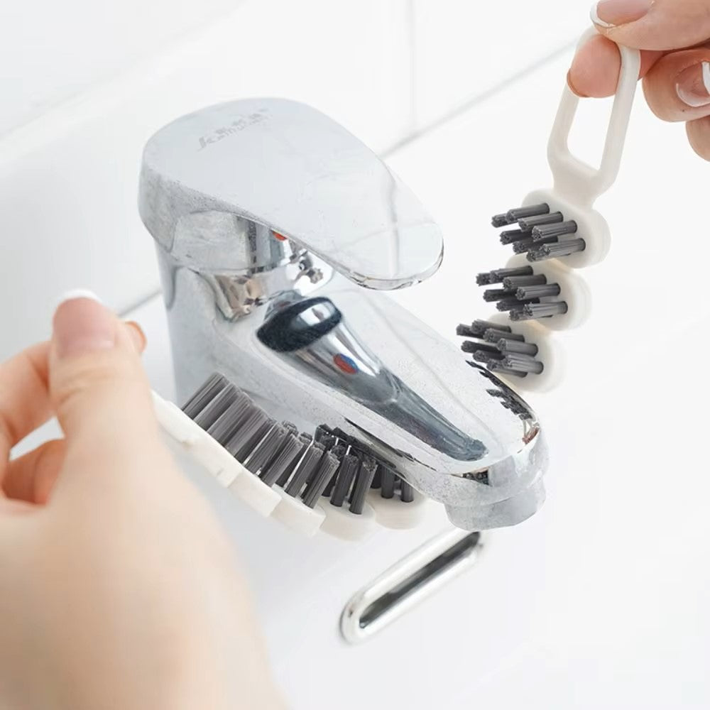 Multi-Function Kitchen Faucet & Crevice Cleaning Brush – Gap Scrubber for Sinks, Counters & Detail Cleaning – 1 PC