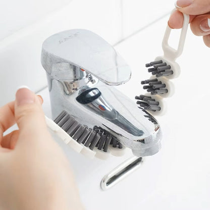Multi-Function Kitchen Faucet & Crevice Cleaning Brush – Gap Scrubber for Sinks, Counters & Detail Cleaning – 1 PC