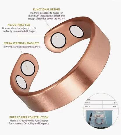 Adjustable Magnetic Copper Ring