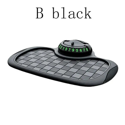 2-in-1 Dashboard Car Phone Mount with Non-Slip Mat