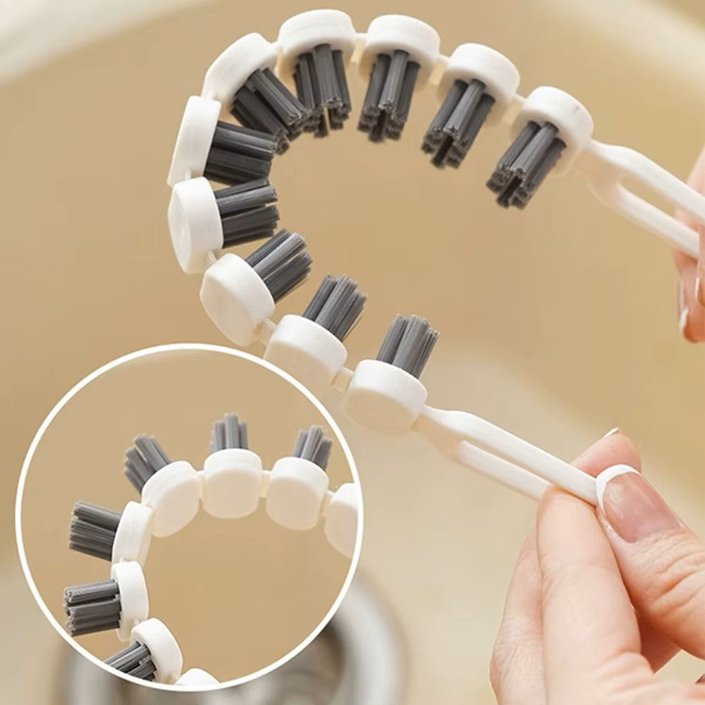 Multi-Function Kitchen Faucet & Crevice Cleaning Brush – Gap Scrubber for Sinks, Counters & Detail Cleaning – 1 PC