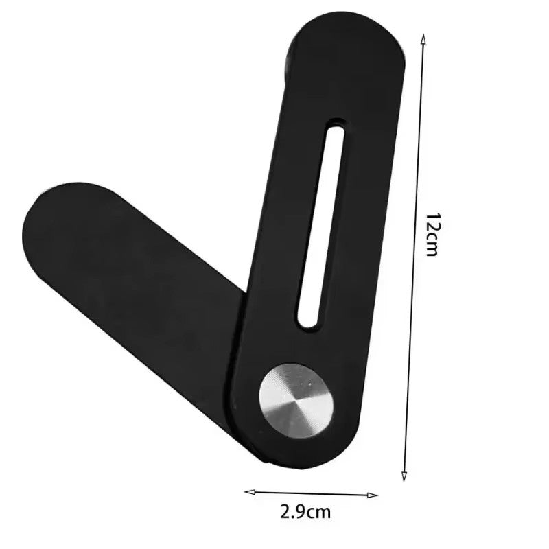 Suporte Magnético de Expansão para Portátil – Clipe para Telefone de Montagem Lateral para Ecrã Duplo