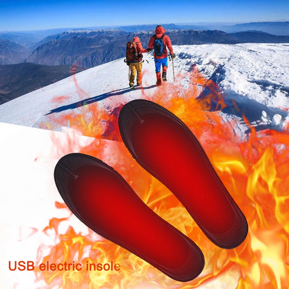 Electric Heated Insoles for Winter Outdoor Activities