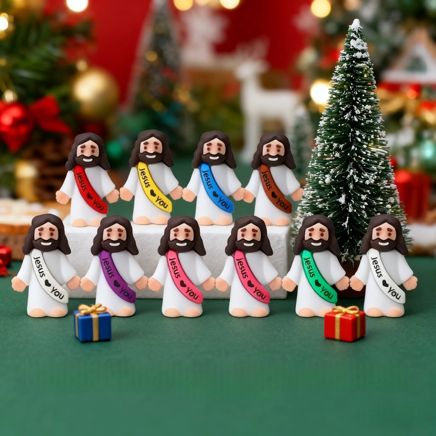 Adornos de peluche de Mini Jesús