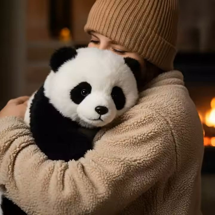 Peluche Panda Suave Hugmotion – Animal de Peluche Panda Fofo Multifunções