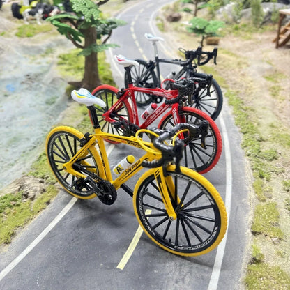Kit de modelo de bicicleta de aleación para armar uno mismo