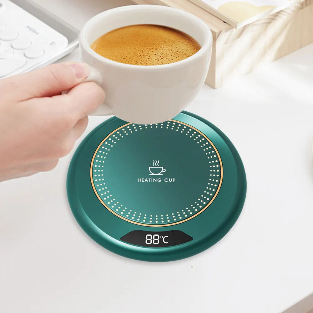 Aquecedor Elétrico USB para Canecas com 3 Definições de Temperatura