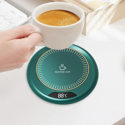 Aquecedor Elétrico USB para Canecas com 3 Definições de Temperatura