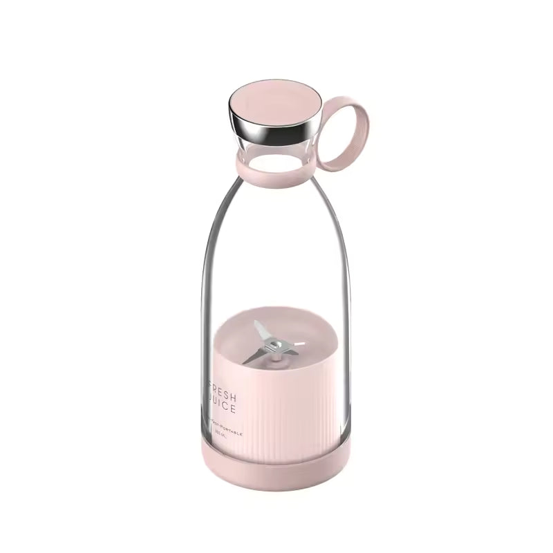 Minibatidora portátil y botella para zumos – Carga inalámbrica USB