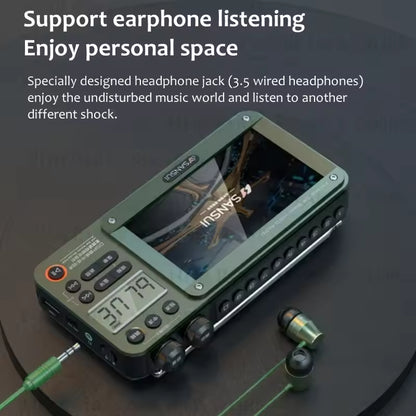 Rádio Multibanda Portátil F50