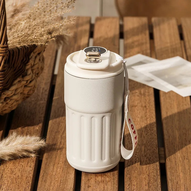 Smart LED Temperature Display Vacuum Bottle (450ml)