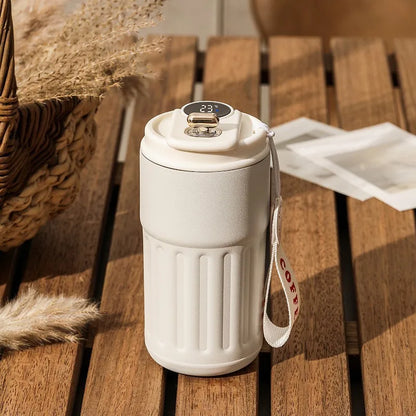 Smart LED Temperature Display Vacuum Bottle (450ml)