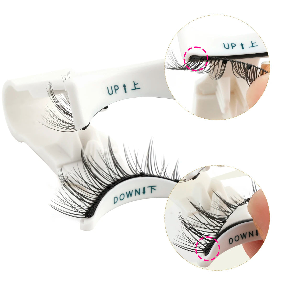 Magnetic False Eyelashes – Natural 3D Wispy Lashes (No Glue Required)