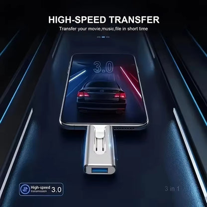 Pen Drive Universal 2-em-1 de Alta Velocidade para iOS
