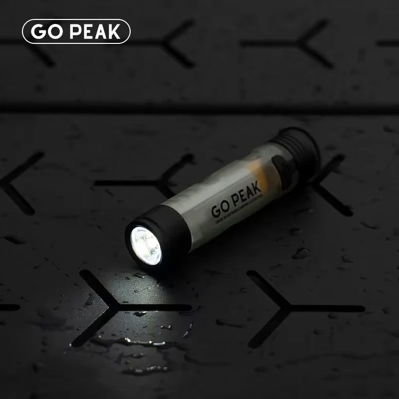 GOPEAK Mini Pocket Flashlight - Keychain & Hat Clip LED